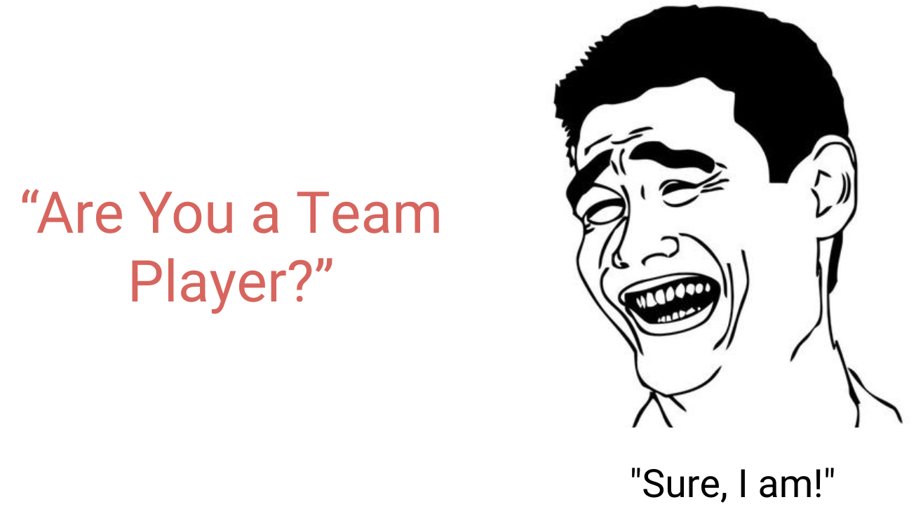 Are you a team player? Yes? What a surprise! Me too!