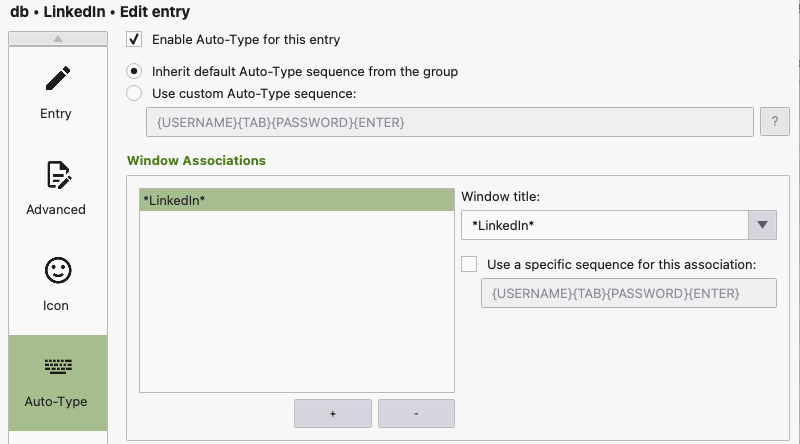 auto-type window associations